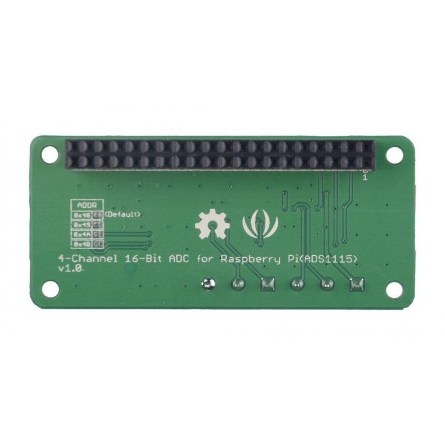 Seeed Studio Grove ADS1115, 4 kanavan 16 bittinen ADC, Raspberry Pi:lle, Seeedstudio 103030279 – 3