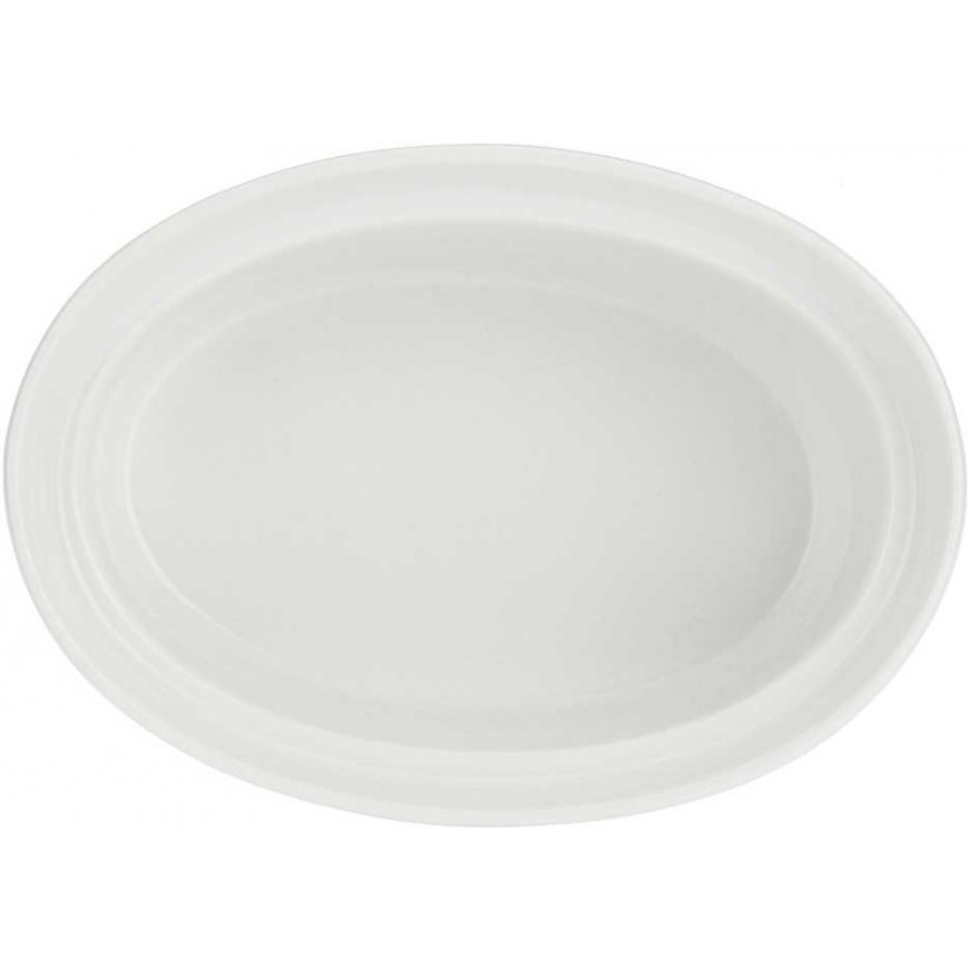 BALTA PORCELĀNA TERRINE Anties troškinimo indas 10 x 7 cm – 3
