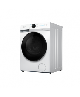Midea Skalbimo mašina su džiovintuvu | MF200D80WB/W-HR | Energijos efektyvumo klasė A/E | Priekinis pakrovimas | Skalbimo talpa 
