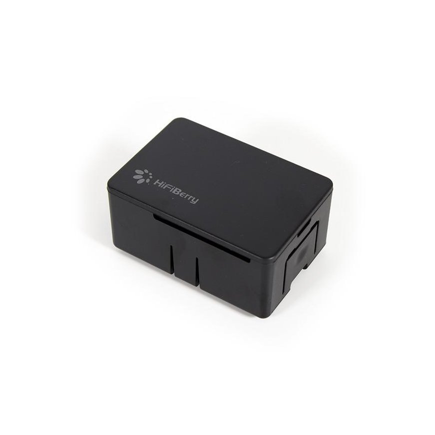 HiFiBerry ir Raspberry Pi modeļu 3/2/B+ korpuss, universāls melns