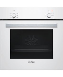 Siemens HB010FBV1S iQ100 built-in oven, white