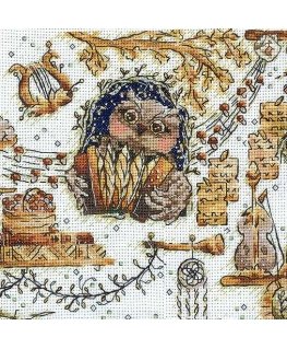 Beldizart Kryželiu embroidery kit "Magic World. Owl" SANV-50