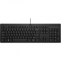 Hewlett Packard (HP) HP 125 G2 Tastatūra ar USB savienojumu ar vadu, sanitizējama, Copilot taustiņš - Melns - ASV ENG Hewlett Packard (HP) HP 125 G2 Tastatūra ar USB savienojumu ar vadu, sanitizējama, Copilot taustiņš - Melns - ASV ENG