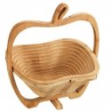 Maximex Bamboo Fruit Basket, Ø 22.5 x 30 cm, bamboo Maximex Bamboo Fruit Basket, Ø 22.5 x 30 cm, bamboo