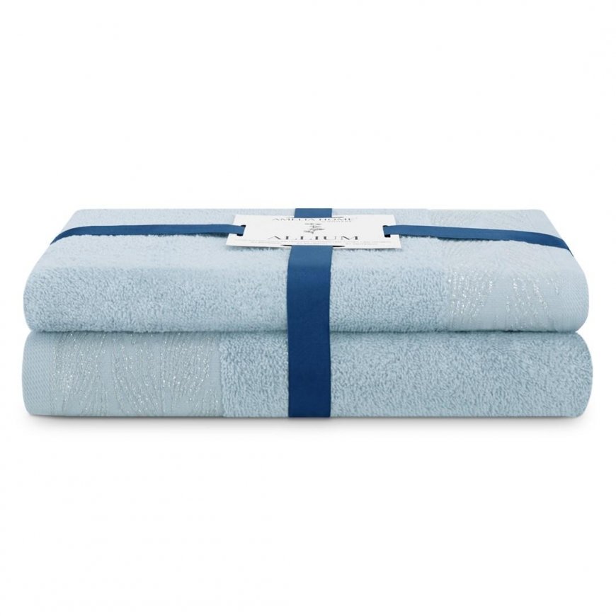 AmeliaHome Rätikute komplekt, 100% puuvill, 70x130 cm (1 tk), 50x90 cm (1 tk) – 2