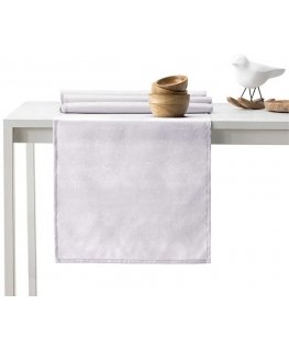 Tablecloth Vesta lavender pressed modern 115x250+35x250 AmeliaHome
