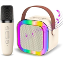 Blackmoon K12 Karaoke Bluetooth garsiakalbis su mikrofonu RGB Blackmoon K12 Karaoke Bluetooth garsiakalbis su mikrofonu RGB
