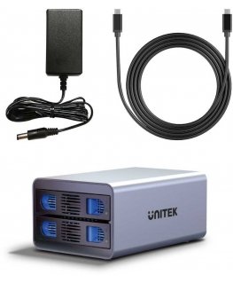 Unitek SATA 2.5''/3.5'' HDD/SSD 40TB korpusas
