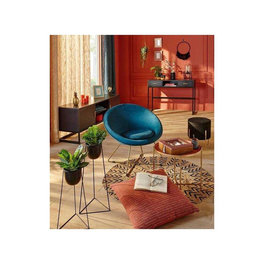Atmosphera-matto Pyöreä juuttimatto, Ø 120 cm, geometrinen kuvio – 5
