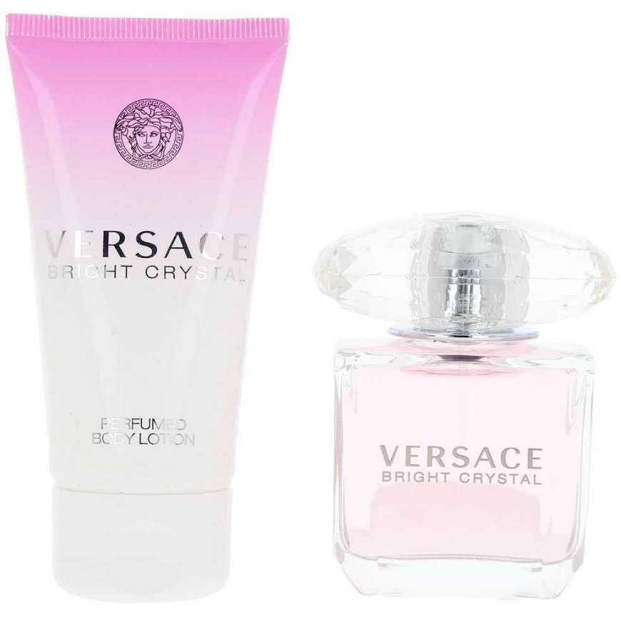 Perfume set for women Versace Bright Crystal (EDT, 30 ml + body lotion, 50 ml) – 2