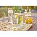 Zeller Bottle with a tightly fitting bamboo lid, 1000 ml Zeller Bottle with a tightly fitting bamboo lid, 1000 ml