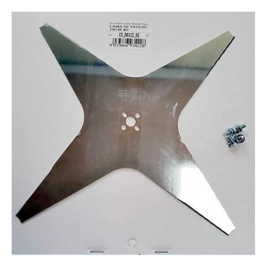 Spare lawn mower robot blade WIPER CS_D0112_02 29 cm