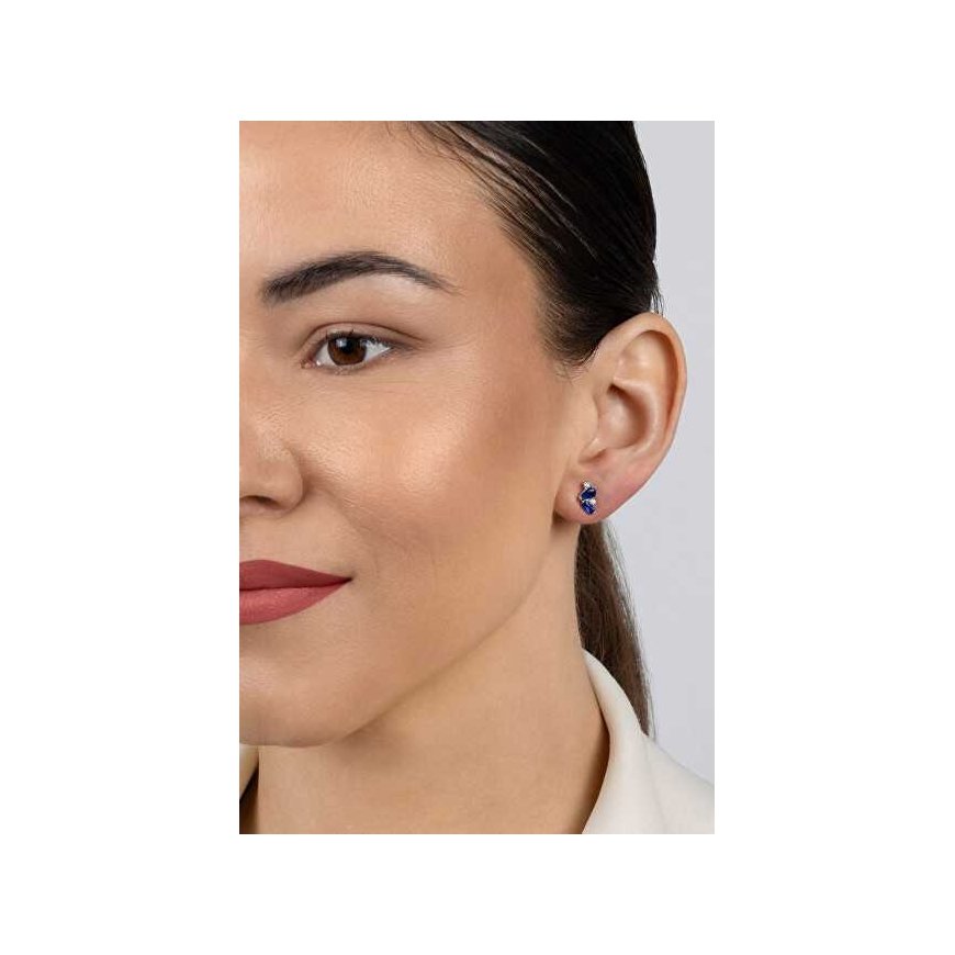 Brilio Silver Charming silver earrings with zircons EA1170WB – 3