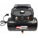 AW-Tools AWTOOLS KOMPRESSORI AC6 6L 1,5AG Musta LINE