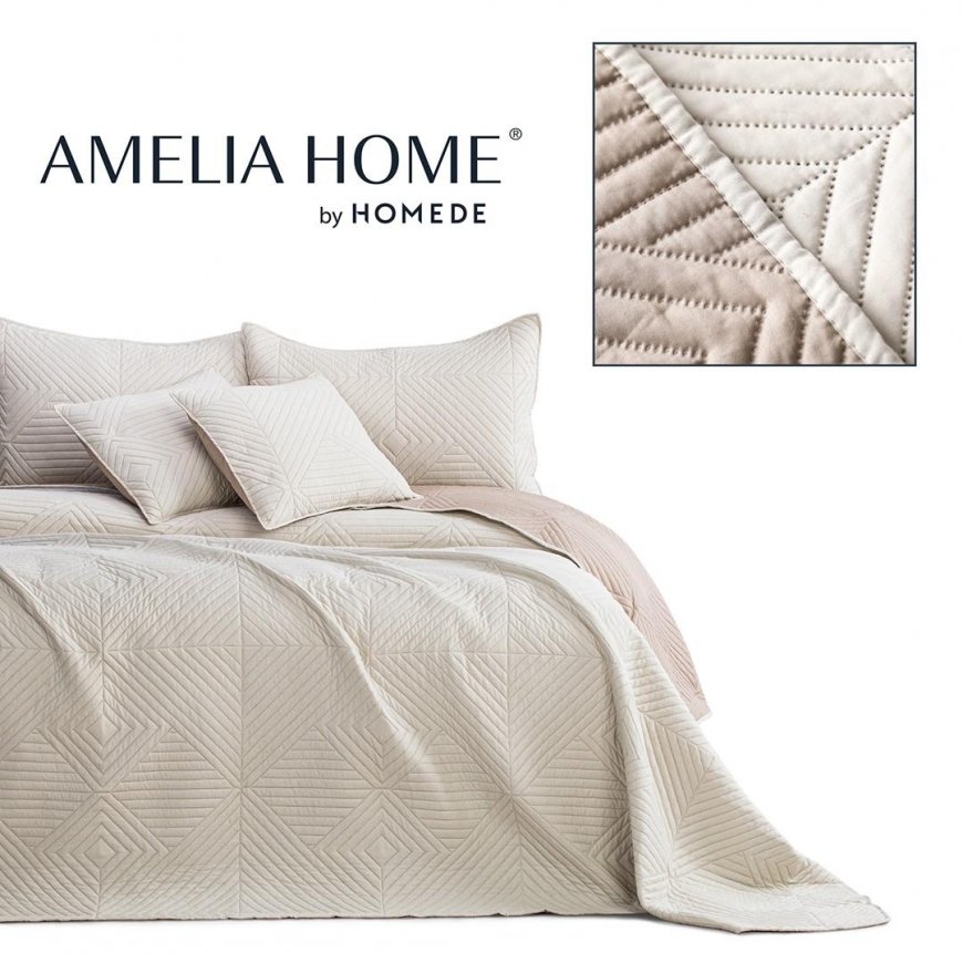 AmeliaHome LOVA / AH / SOFTA / BEIGE + KAPUČINO / 170 x 270 – 4