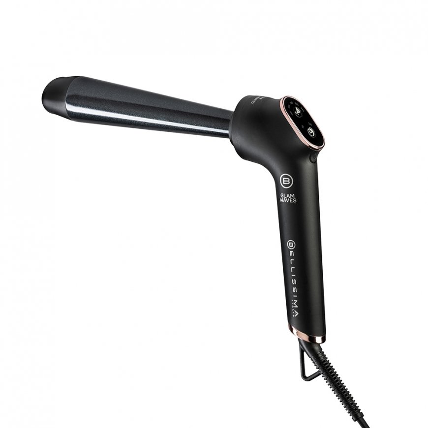 Bellissima Glam Waves Lokšķēres Silts Melns