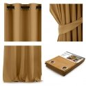 Night curtain with rings AmeliaHome BLACKOUT 140X270 cm, 1 pc., color: mustard Night curtain with rings AmeliaHome BLACKOUT 140X270 cm, 1 pc., color: mustard
