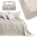 Dvipoolne voodipesu AmeliaHome SOFTA 220 x 240 cm, värv: liiv/kaputsiin Dvipoolne voodipesu AmeliaHome SOFTA 220 x 240 cm, värv: liiv/kaputsiin