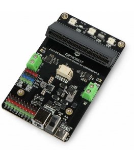 Motor driver holder plate - 2x3A DC motor controller - UNIHIKER extension - DFRobot DFR1136