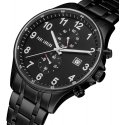 Kello PAUL LORENS MALE WATCH - PL20002B-1A5 (zg383a) + LAATIKKO