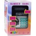 Lean Toys ATM safe piggy bank lights sounds PIN code Black Lean Toys ATM safe piggy bank lights sounds PIN code Black