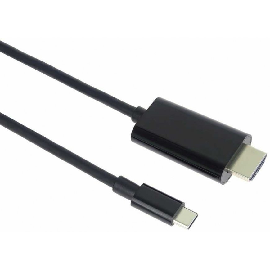 „PremiumCord“ kabelis iš USB-C į HDMI 2 m raiška 4K*2K@60Hz FULL HD 1080p – 3