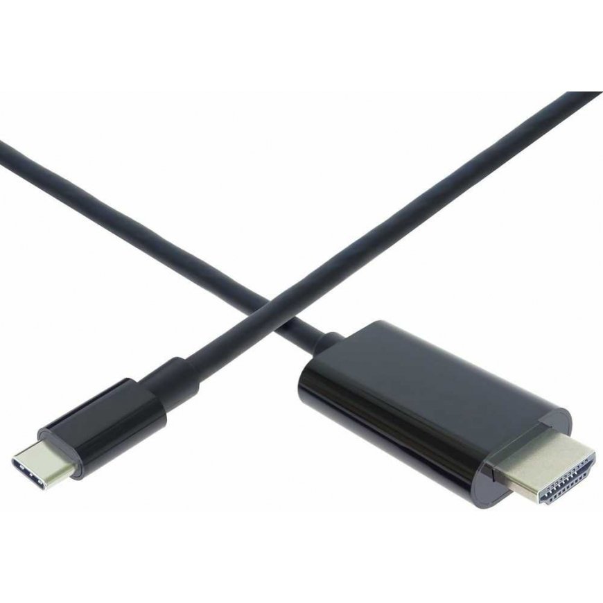 „PremiumCord“ kabelis iš USB-C į HDMI 2 m raiška 4K*2K@60Hz FULL HD 1080p – 4