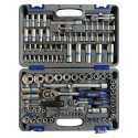 Kingroy 1/4" + 1/2" Socket Set 108pcs. 72TH Kingroy 1/4" + 1/2" Socket Set 108pcs. 72TH