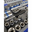 Kingroy 1/4" + 1/2" Socket Set 108pcs. 72TH Kingroy 1/4" + 1/2" Socket Set 108pcs. 72TH