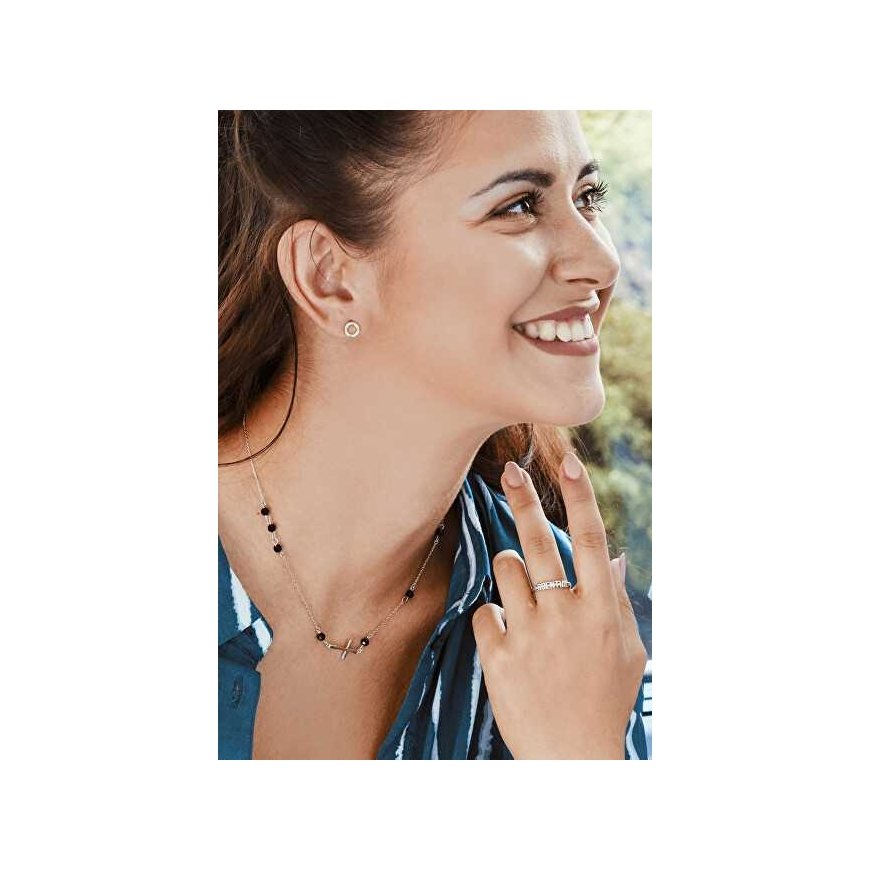 Beneto Minimalist hopeiset korvakorut AGUP2320L – 2