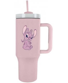 Piramidės formos Disney Stitch Angel termo puodelis 1,2 l