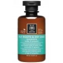 Apivita shampoo for oily roots and dry ends 250ml Apivita shampoo for oily roots and dry ends 250ml