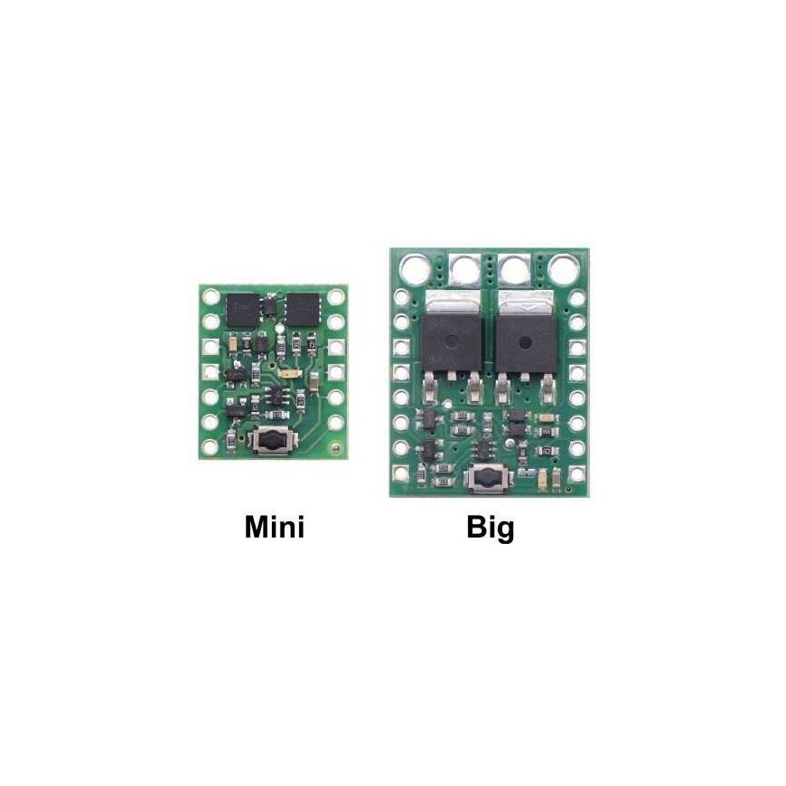 Suuri kytkin Push MOSFET MP 4.5-40V/8A, käänteistä virtaa vastaan suojaava, Pololu 2812 – 5