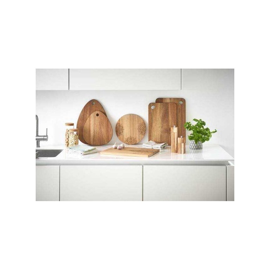 Round cutting board, Ø 27 cm, acacia wood, ZELLER – 3
