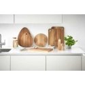 Round cutting board, Ø 27 cm, acacia wood, ZELLER Round cutting board, Ø 27 cm, acacia wood, ZELLER