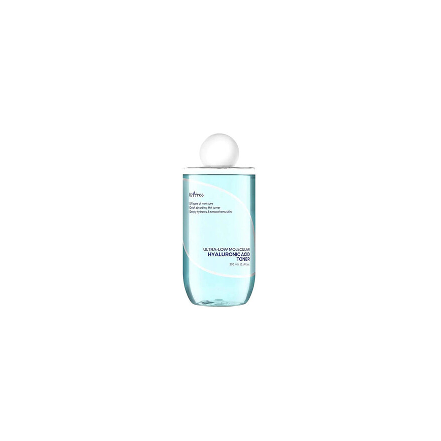 „Isntree“ erittäin pienimolekyylinen hyaluronihappotonic – ihon tonic hyaluronihapolla – 300 ml
