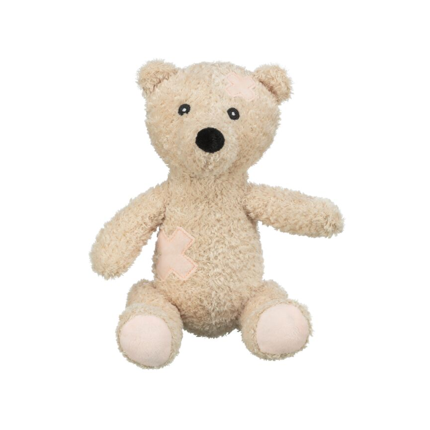 Rotaļlieta suņiem - Trixie Teddy pasaules dzīvnieku labklājības diena, mīksta, 27 cm – 2