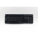 Logitech Keyboard K120 for Business näppäimistö Office USB QWERTY Venäjä musta Logitech Keyboard K120 for Business näppäimistö Office USB QWERTY Venäjä musta