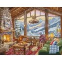 Letistitch Cross Stitch Kit "Winter House" 39x31cm SLETIL9922