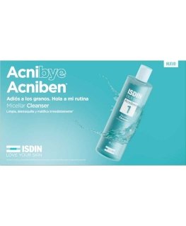 Isdin ACNIBEN мицеллярное средство для умывания 400 мл