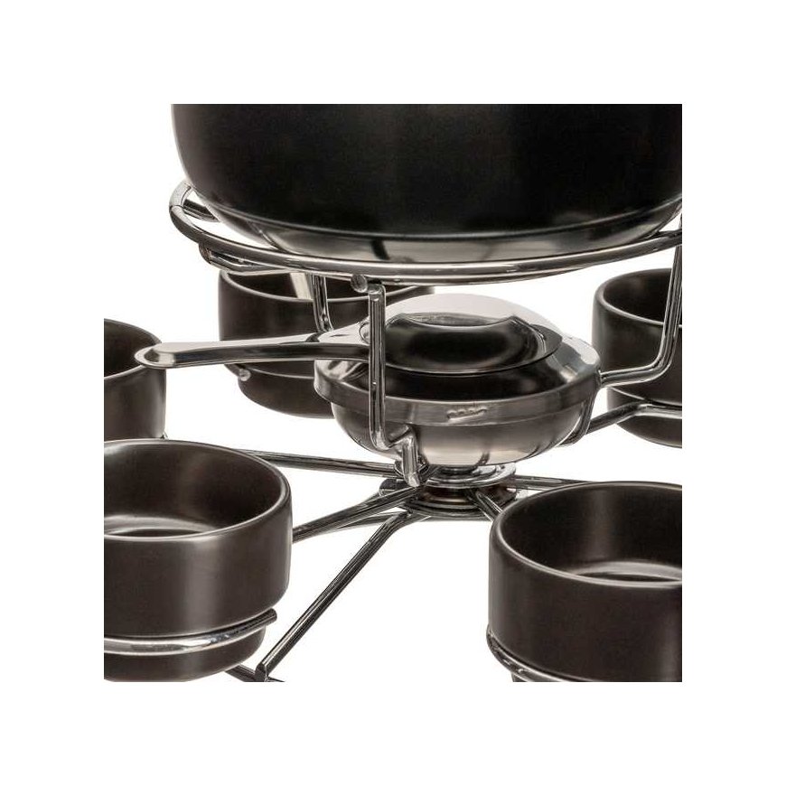 Kaiserhoff 6-person ceramic fondue set – 4