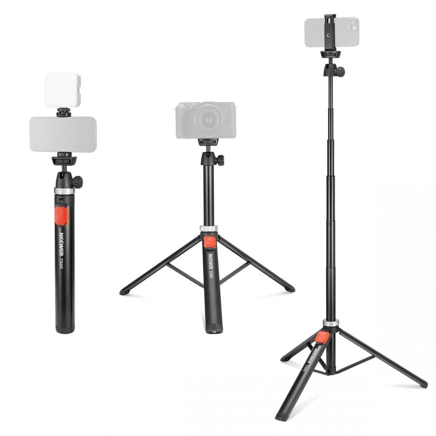 Neewer Extendable Phone Tripod With Remote 10104103 – 2
