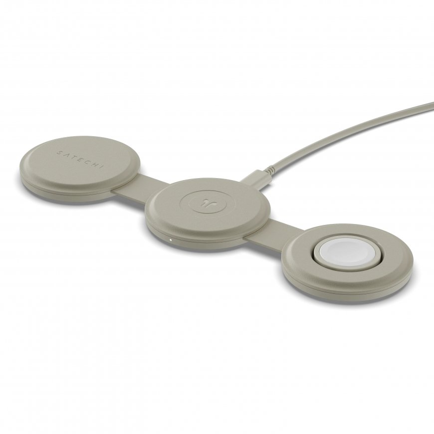 Satechi OntheGo 3-in-1 Headset, Smartphone, Smartwatch White USB Wireless charging Fast charging Ind – 2