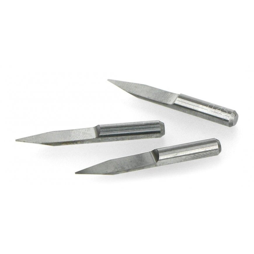 OEM V 30 degrees CNC milling cutter - 0.5mm - 10 pcs – 2