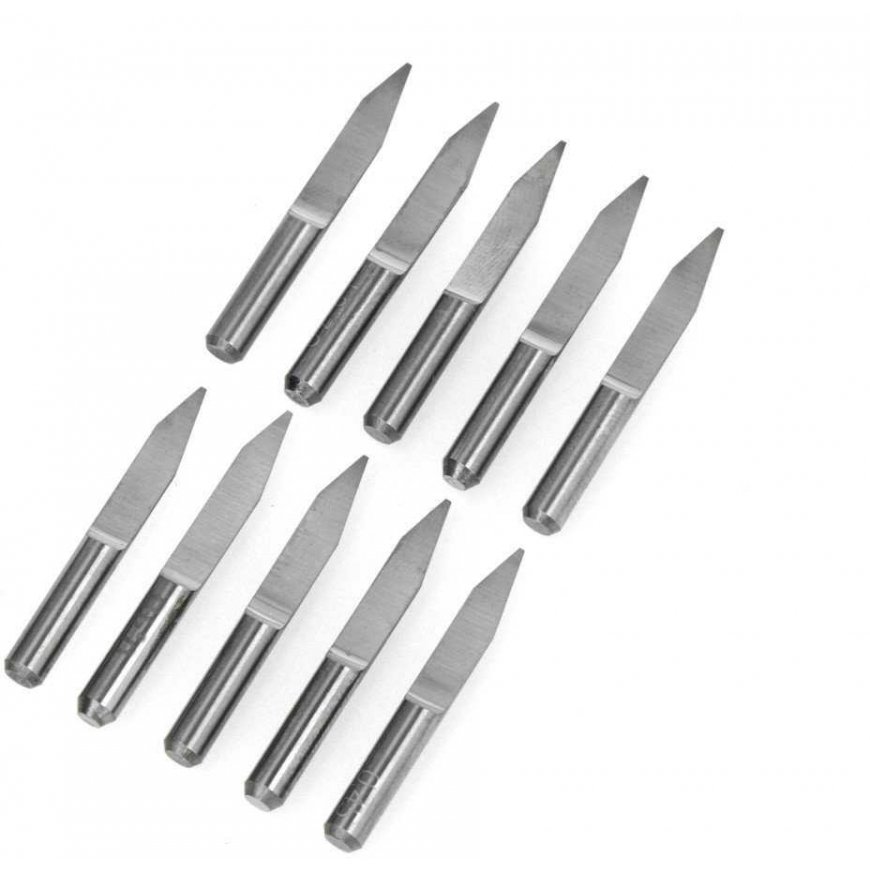OEM V 30 degrees CNC milling cutter - 0.5mm - 10 pcs – 5