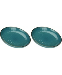 ROSE&TULIPS OCTAGONAL CONCERTO Set of 2 round bowls, 30 cm