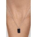 Brilio Silver Silver pendant Dog tag NCL201W (chain, pendant) Brilio Silver Silver pendant Dog tag NCL201W (chain, pendant)