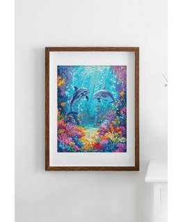 LetiStitch luca S Крестиком вышивка Морская жизнь 26x32см SLETIL9911