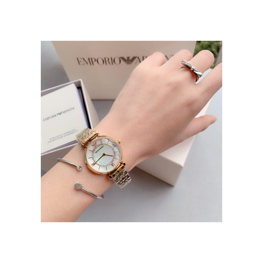 Moteriškas laikrodis EMPORIO ARMANI AR1907 - KLASIKINIS (zi501c) – 5