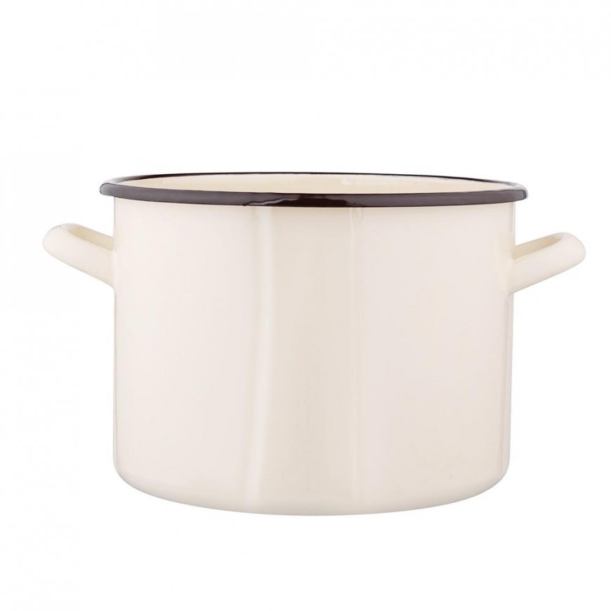 Altom Design Ąsotis PROSTY 4,4 l, 20 cm laiuse ja 15 cm laiuses, kreemjas